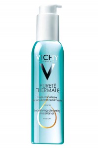 Vichy Pureté Thermale Reinigungsöl: entfernt wasserfestes  (Augen-)Make-Up. Unreinheiten, überschüssigen Talg und abgestorbene Hautzellen 